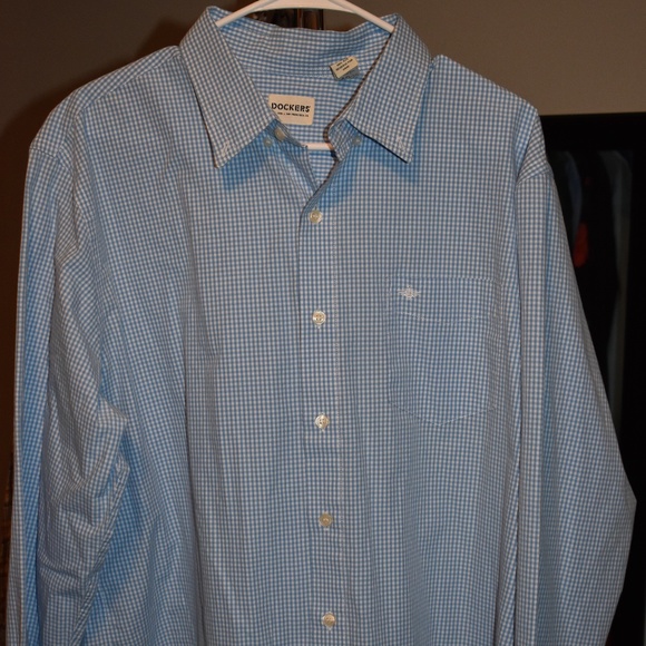 Men's Size XL Docker's Long-Sleeve Button-down Shirt - Picture 1 of 2